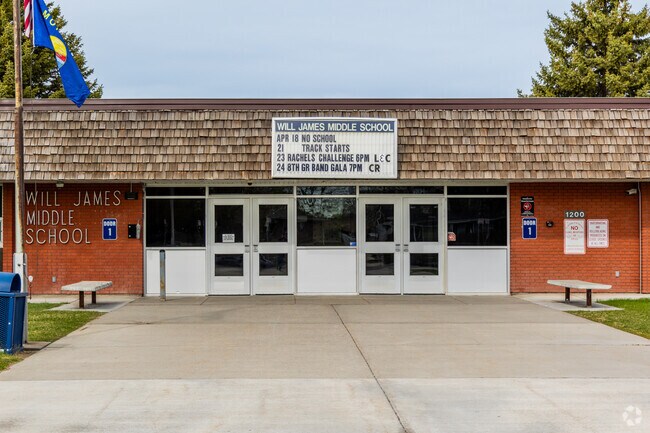 Will James Middle School is located in Billings.