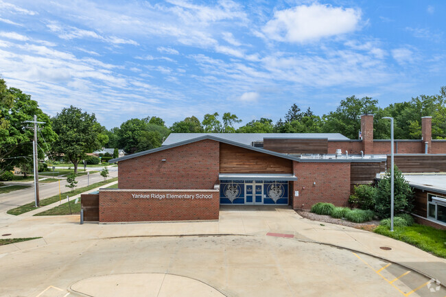 Yankee Ridge Elementary School enrolls over 400 students.