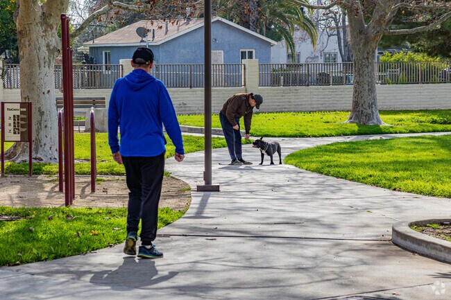 Old Town Park is a great place to go for long walks.
