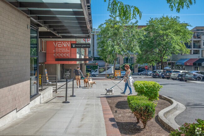 Bellevue Square is a popular area to shop and dine near Northwest Bellevue.