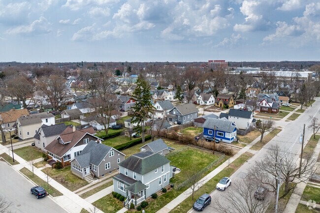 The Washington Square neighborhood offers affordable homes near the Macatawa River, in Holland.