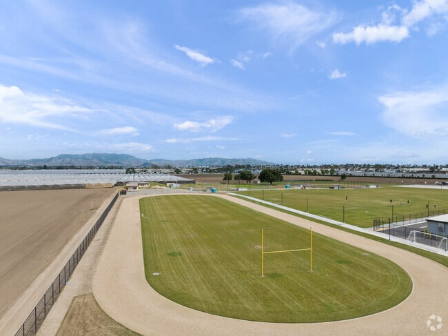 Rio Del Valle Middle School has a large track and practice football field.