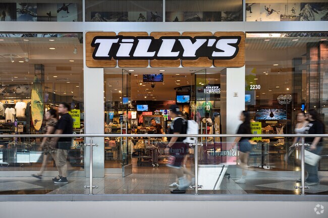 Find the latest fashions at stores like Tilly’s at Temecula Promenade near Alta Vista.
