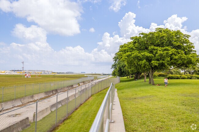 Great views of Ft. Lauderdale Airport is at Airport Greenbelt in Ft. Lauderdale, FL.