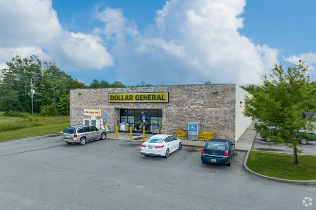 Residents can find a Dollar General nearby for daily essentials.