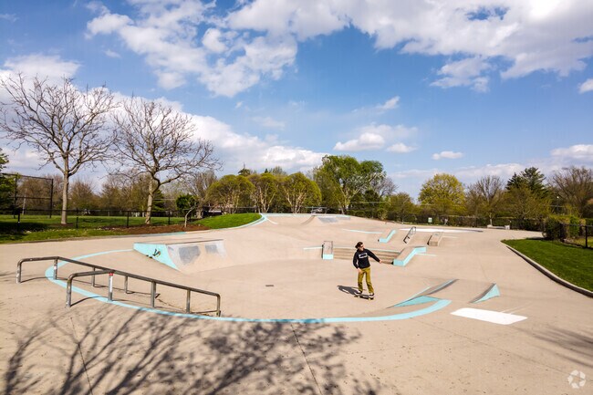 Skateboarders of every age can shred at Countryside Park.