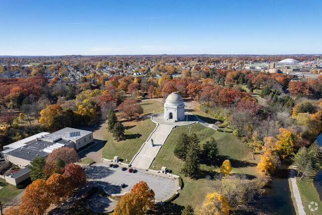 McKinley Monument near Avondale is another great place to enjoy and experience history.