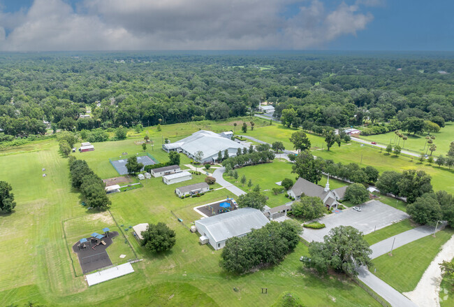 Redeemer Christian School has a large campus in beautiful Ocala.