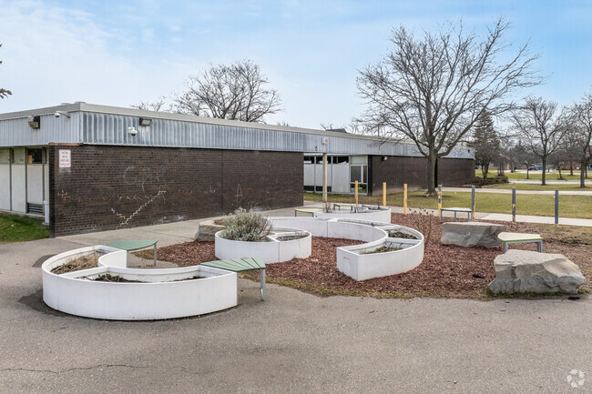Vandenberg Elementary School learning garden.