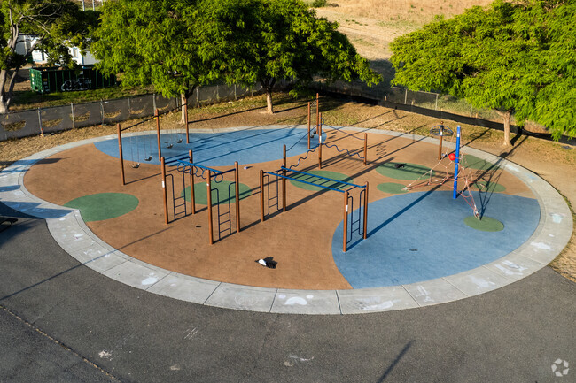 The climbing area at San Luis Rey Elementary School in Oceanside.