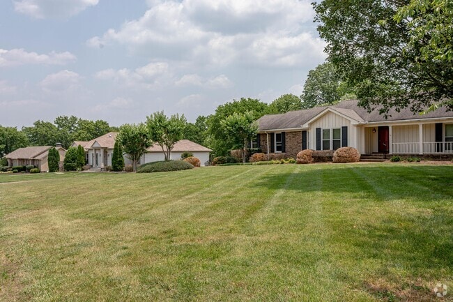 Rows of homes in lush green neighborhoods are present in Brentwood.