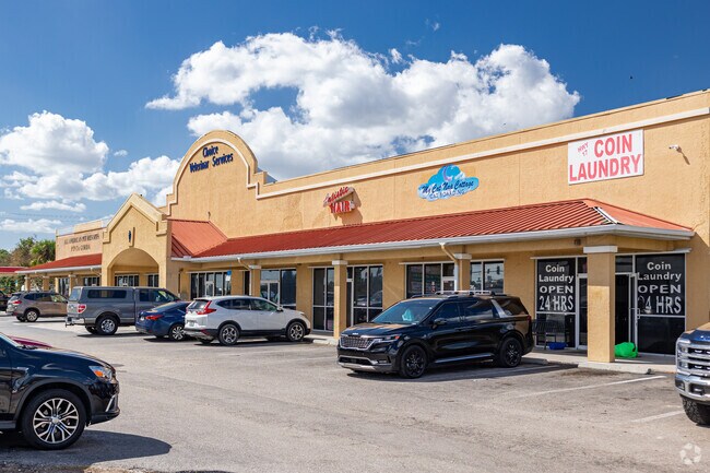 Cleveland offers pet grooming, laundry, and other services in local shopping plazas.