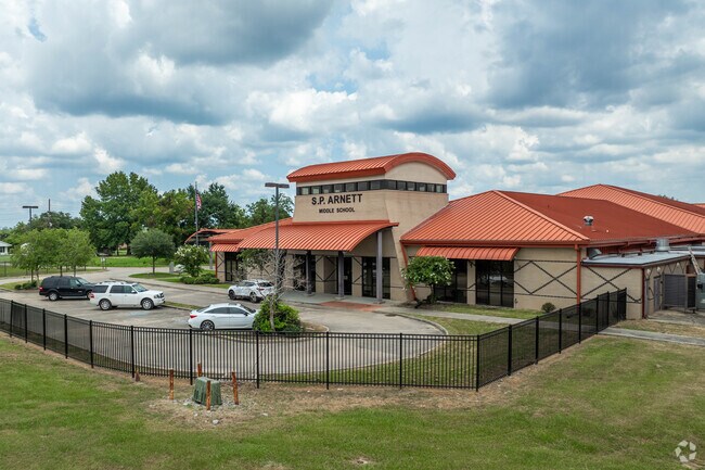 S.P. Arnett Middle serves grades 6-8.