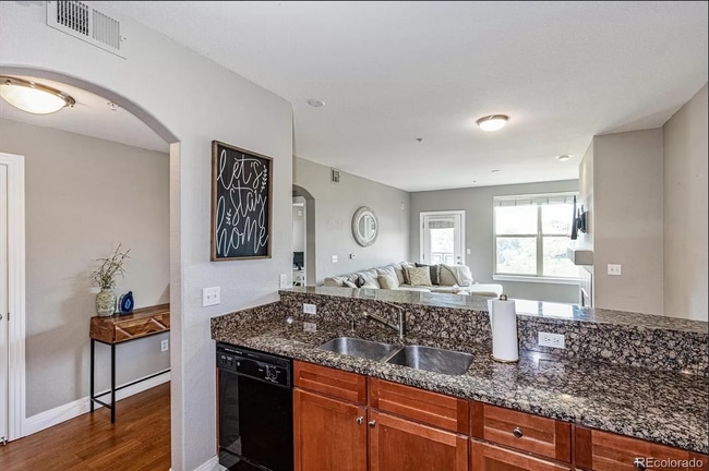 Kitchen and Living Room