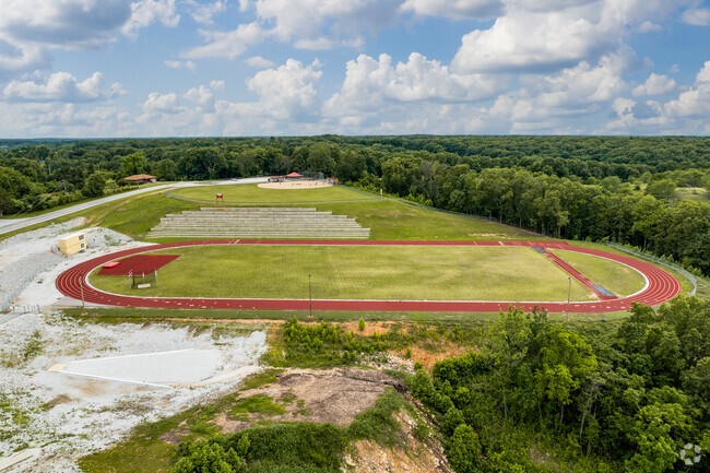 Chadwick High School track teams host and practice at a newly constructed field.