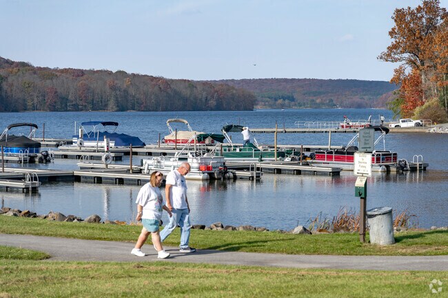 Glendale Lake in Prince Gallatzin State Park is a stunning place for Elder folks to visit.