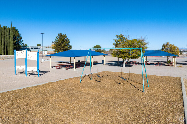 Explore imagination at Sunland Park's playground—a dynamic space for learning through play.
