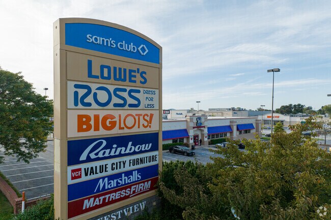 Westview Shopping Center offers retail options near Edmondson Village.