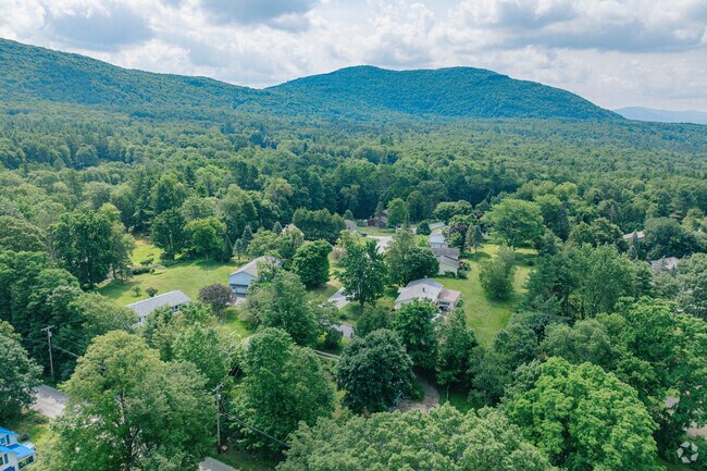 Many homes in Mendon are located within the residential streets located on the slopes of the nearby mountain ranges.