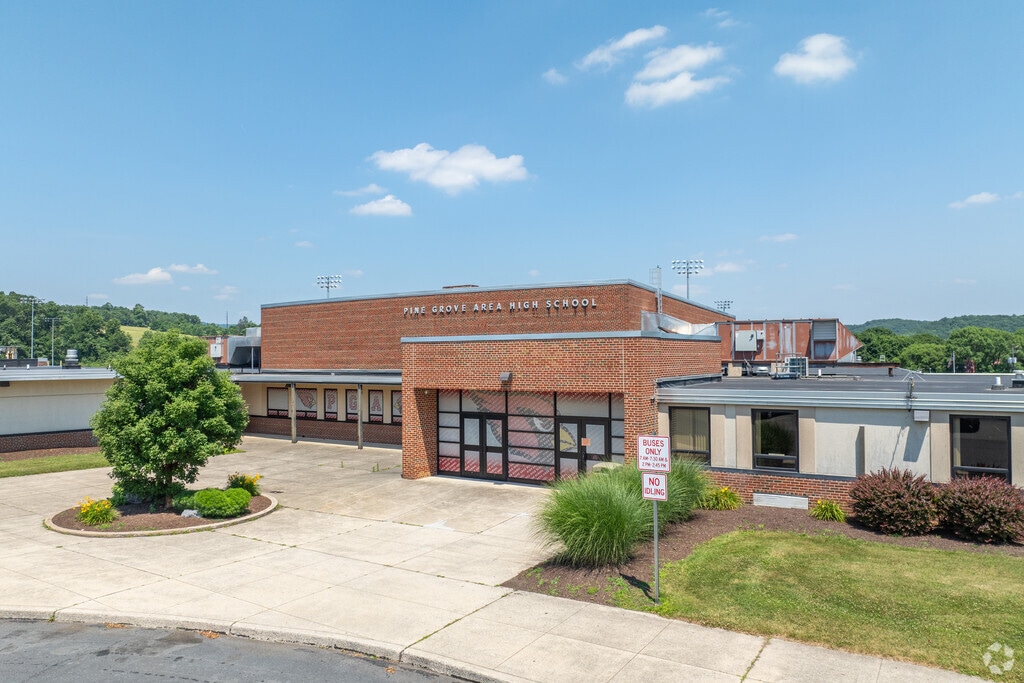 Students in grades 9-12 attend Pine Grove Area High School.