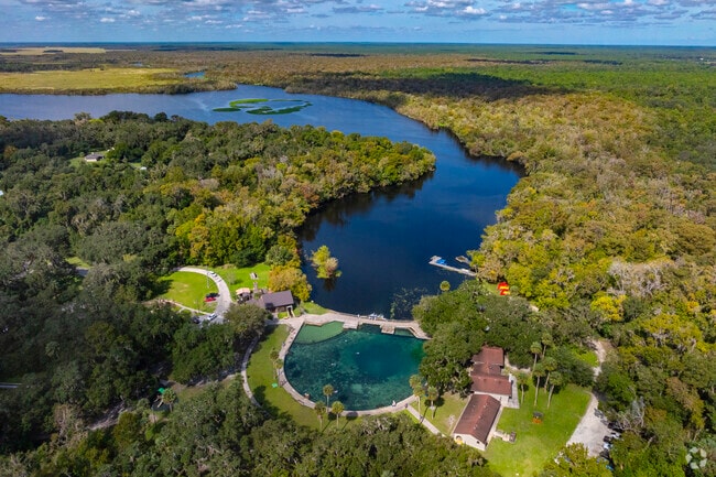 DeLeon Springs State Park offers outdoor pursuits like hiking, boating, swimming or birding.