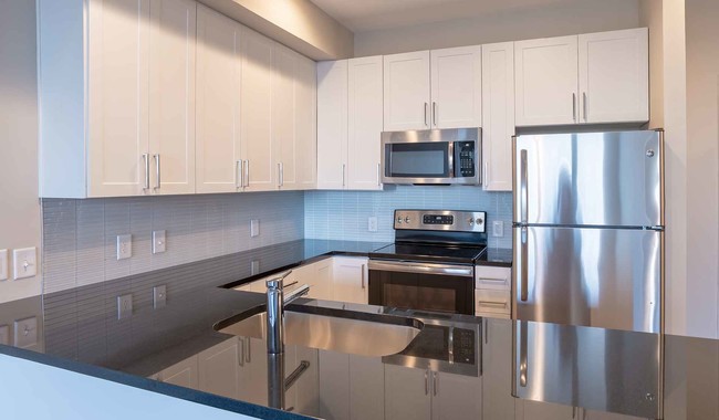 Your spacious kitchen has ample cabinet storage