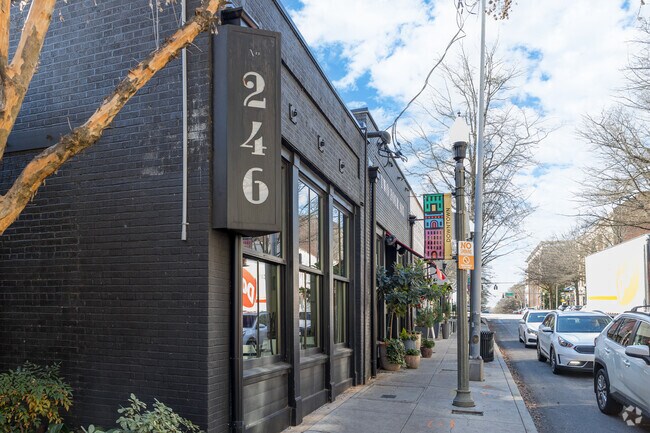 No. 246 is a popular dining destination in downtown Decatur.