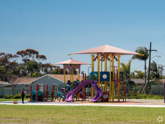 Joe Balderrama Park on the south side of East Side Capistrano has a brand new playground.