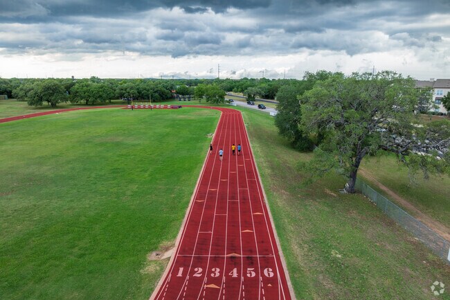 James Bowie High School is just a short drive from the South Brodie neighborhood.