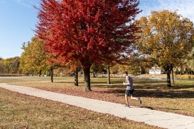 Normandy locals cherish the trails and playgrounds at nearby City Park.