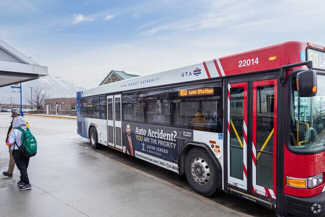 The UTA Provo Central Station is near the Hillcrest neighborhood.