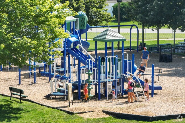 Lambertville kids enjoy White Park's playground.