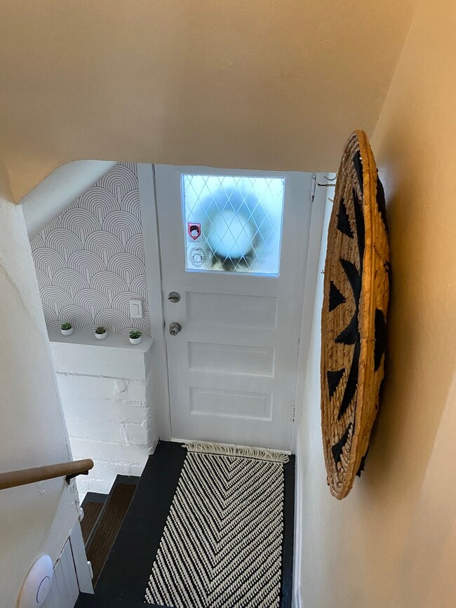 Inside of the side door (Main Apartment Entrance) Shared Hallway