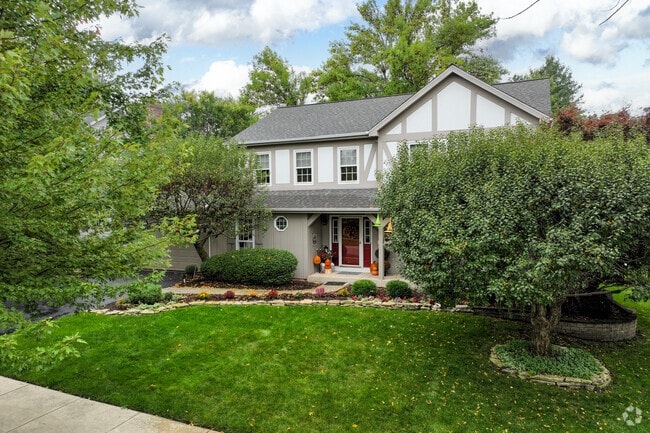 Beautiful tudor-style homes can be found spread throughout Farmington.