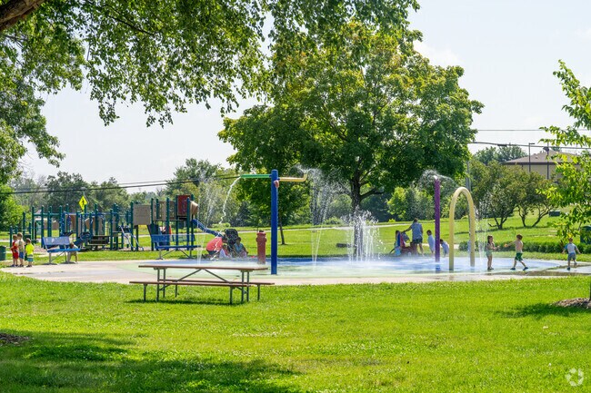 Cherry Hill Park residents can cool off at the splash pad, located at Jacolyn Park.