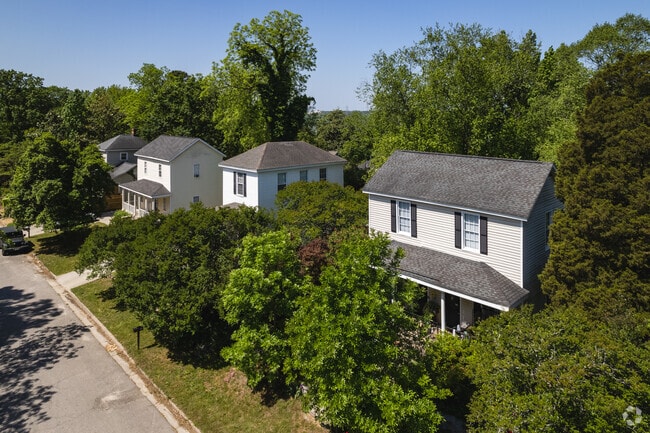 Trees surround these properties in Olympia-Granby.