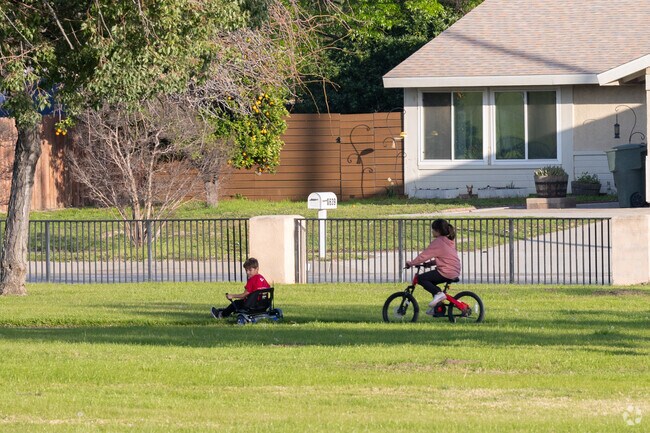 Littlefield Shultis Community Park has a expansive grass field perfect for fun with the family.