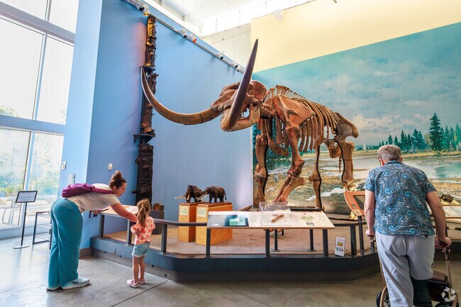 The Museum Of The Earth in Northwest Ithaca is known for it's mammoth fossil, found in New York.