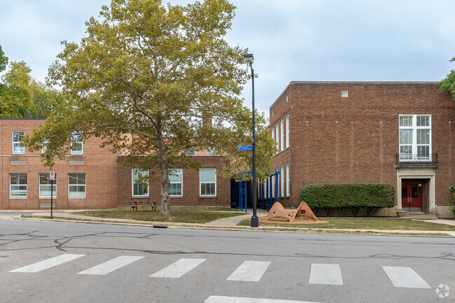 Many children from Grandview Yard attend Robert Louis Stevenson Elementary School.