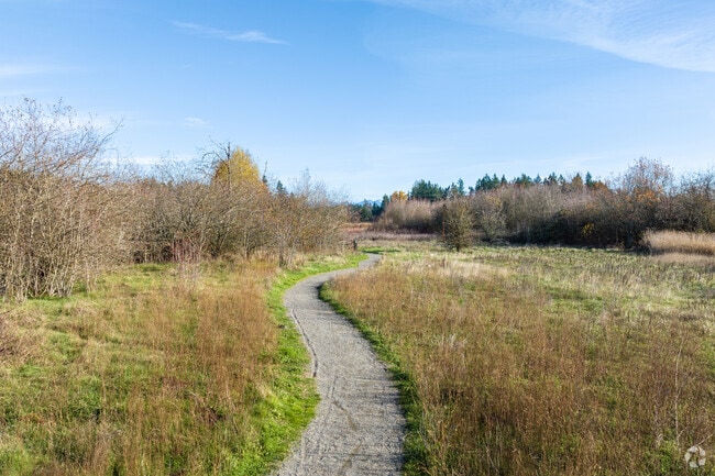 Naches Trail Preserve near Clover Creek showcases Garry Oak Prairie landscapes.