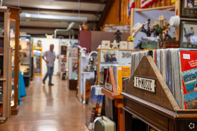 Locals and thrift and explore the amazing Johns Road Antique Mall off I-10 in Boerne.