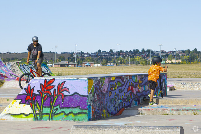 Take your wheels for a spin in  of Brimmer Skate Park in Mountview Park.