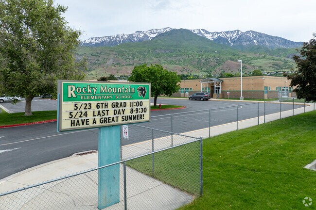 Rocky Mountain Elementary School is located in the Lindon neighborhood.