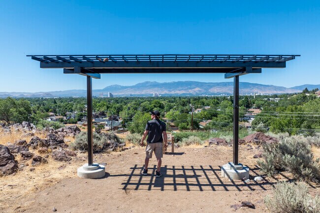 Wedekind Regional Park near North Rock has ten miles of trails with great views.