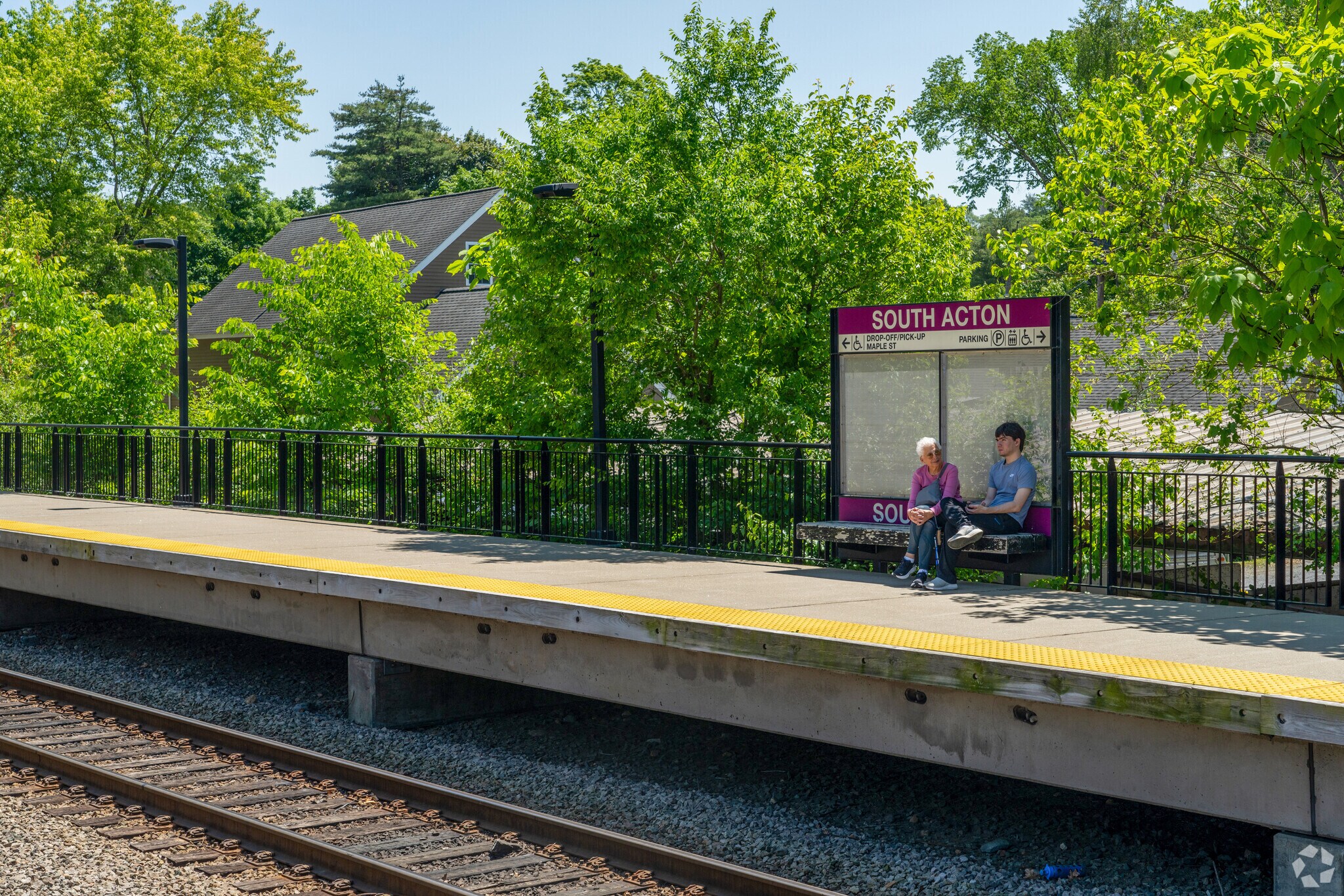 Residents of Maynard can travel to Boston from the MBTA commuter rail station in South Acton.