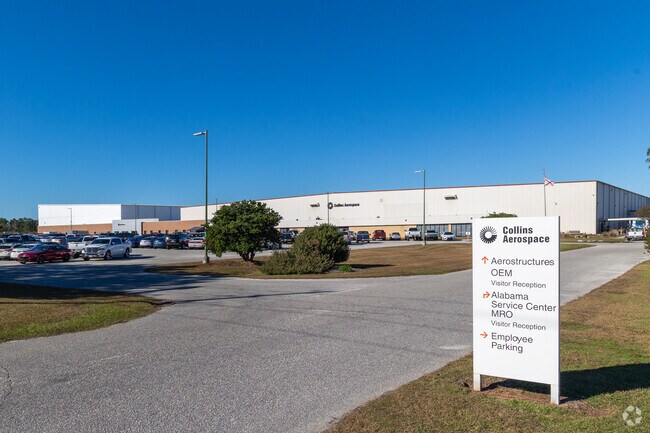 One of the  many manufacturing companies across Baldwin county is Collins Aerospace.