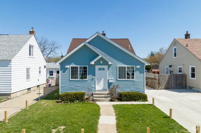 Colorful Bungalow homes are common in Warrendale.