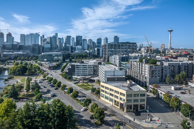 There are lots of modern condos in South Lake Union.