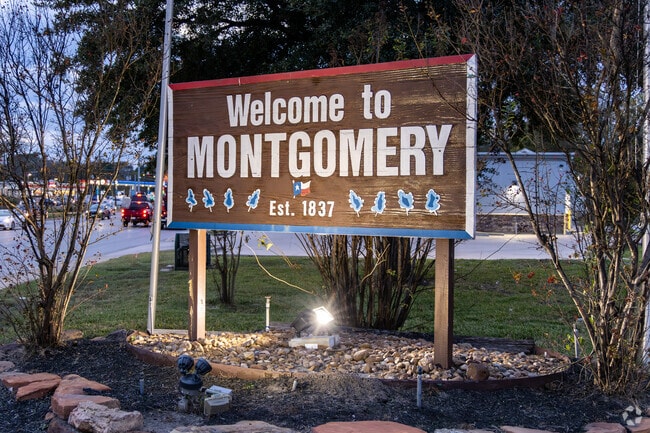 Montgomery was found by W. W. Shepperd in July 1837 and is one the first towns in Texas.