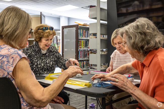 The Roseland Free Public Library plays host to many activities, including a mahjong club.